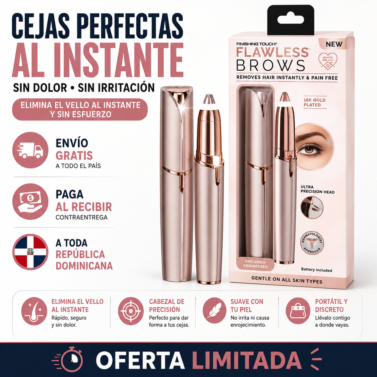 Depiladora de Cejas