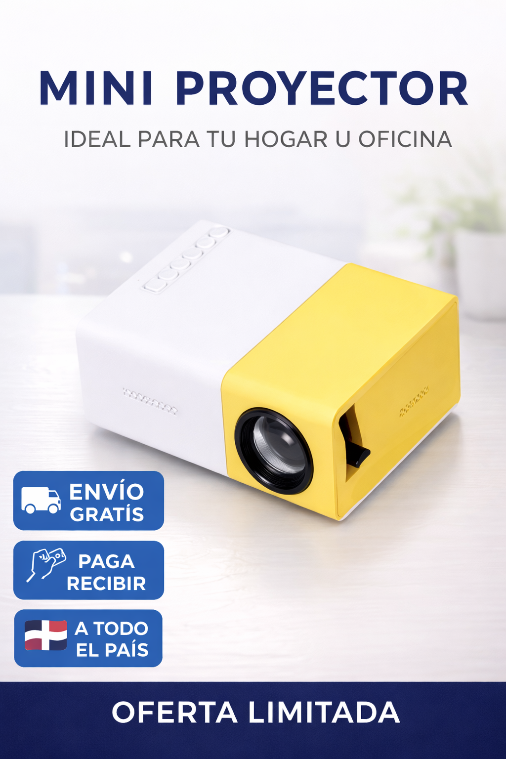 Mini Proyector Portatil