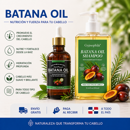 Shampoo y Aceite de Batana 100% Puro