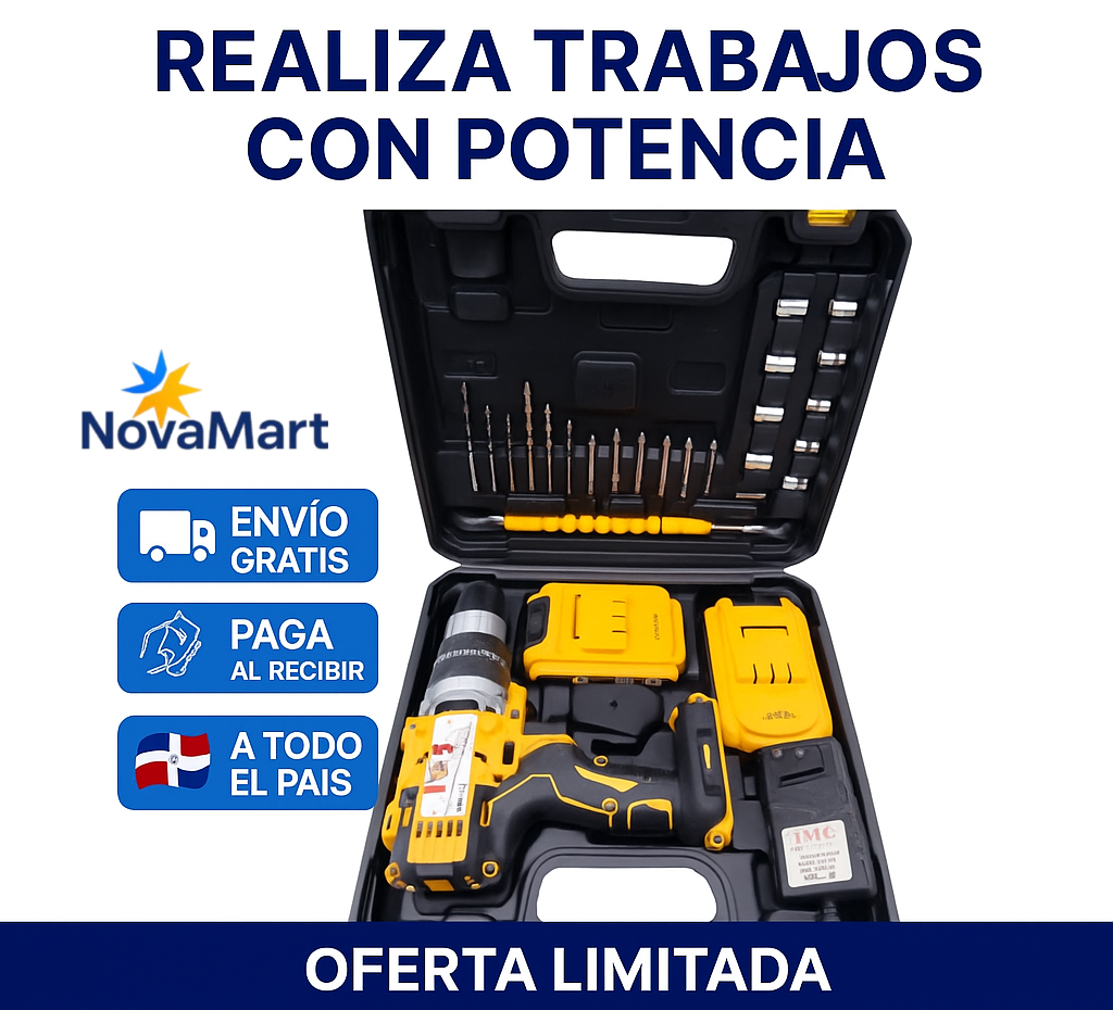 Set De Taladro 21V