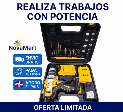 Set De Taladro 21V